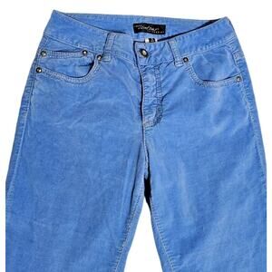 Cache Contour Collection Pants Blue Womens 8 Flare Leg